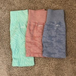 3 PAIRS ABYL SHORTS